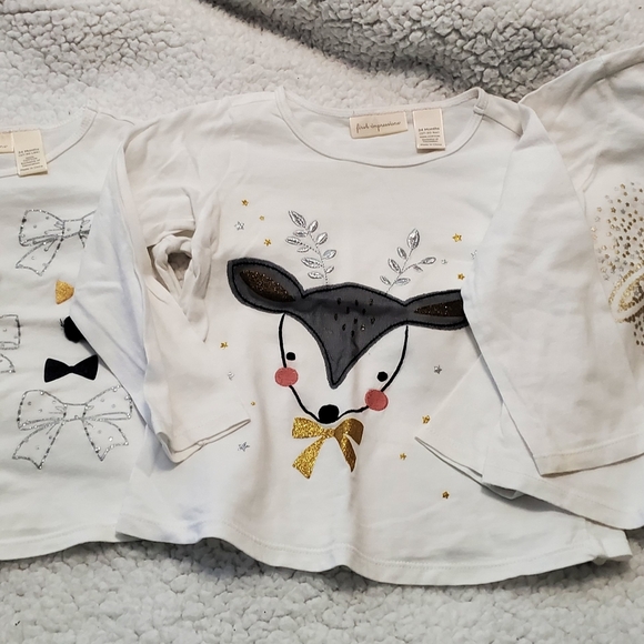 Bundle of First Impressions Baby l/s shirts. - Picture 1 of 5